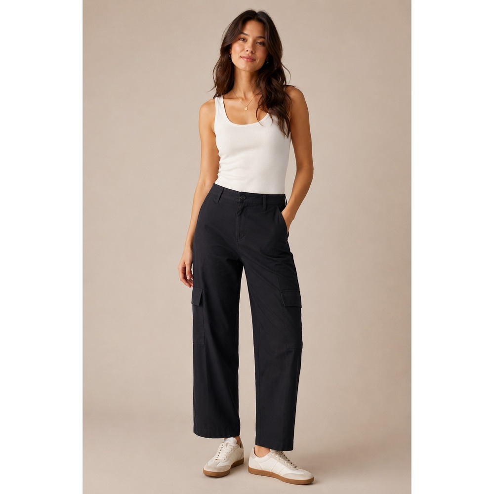 Sanctuary Black‎ Cargo Utility Pants Women's Size 30 Straight Leg